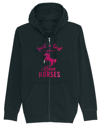 Love Horses Black