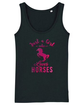 Love Horses Black