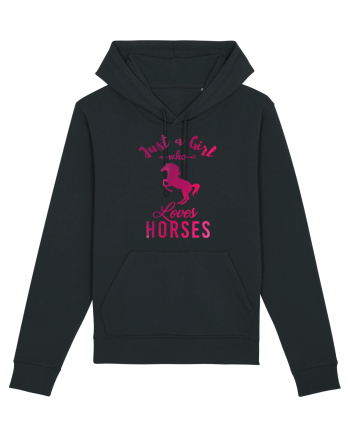 Love Horses Black