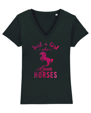Love Horses Black