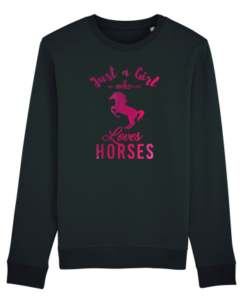 Love Horses Black