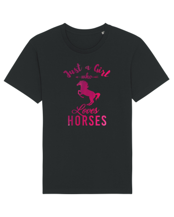 Love Horses Black