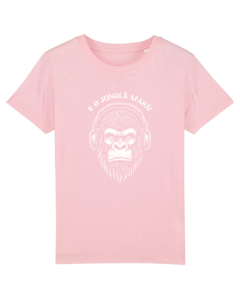 E O JUNGLĂ AFARĂ - Gorilă cu căști Cotton Pink