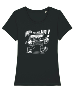 DERULEZ DAR NU UIT - Școala veche Tricou mânecă scurtă guler larg fitted Damă Expresser