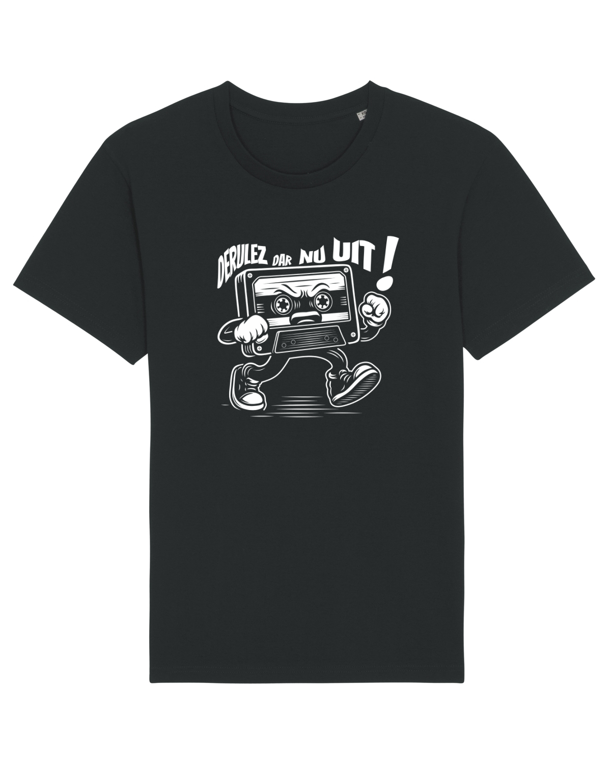 Tricou mânecă scurtă Unisex Rocker Black