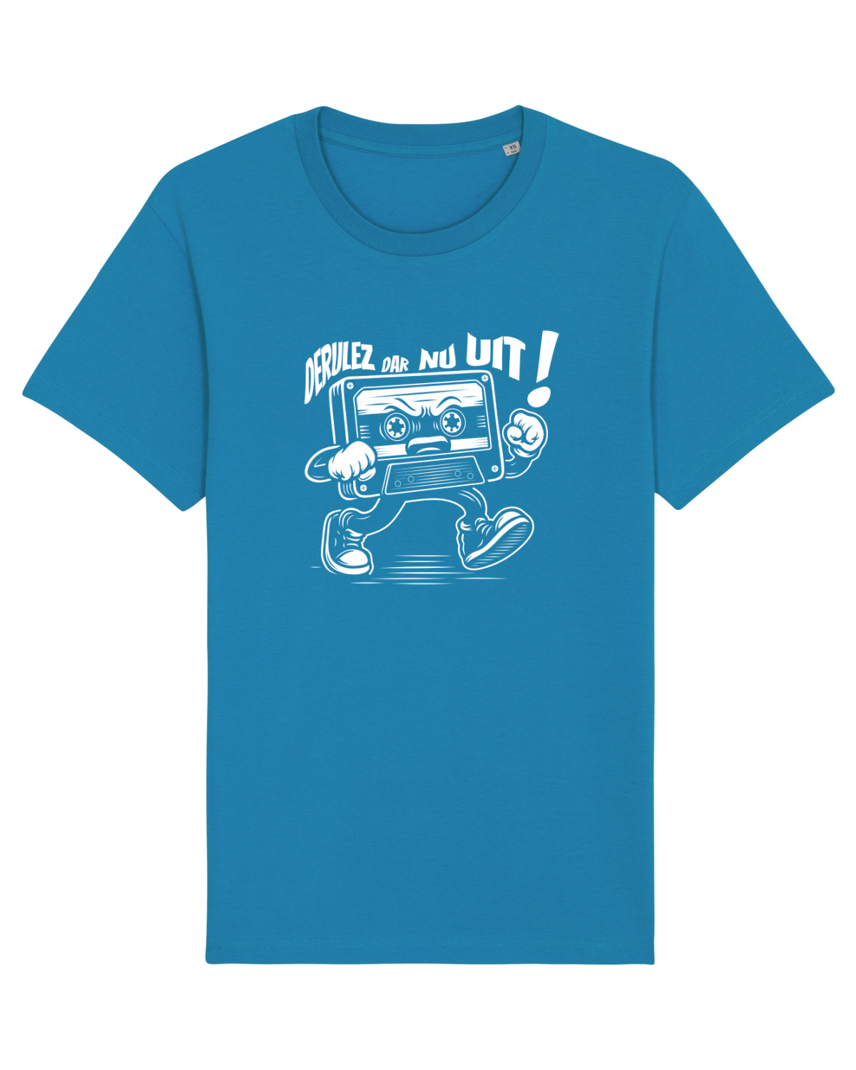 Tricou mânecă scurtă Unisex Rocker Azur