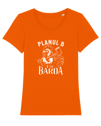 Planul B e cu BARDA - Școala veche Bright Orange