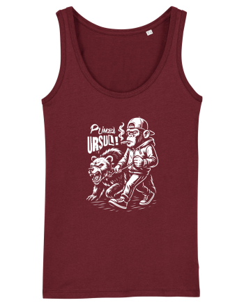 Plimbă ursul! - Atitudine urbană Burgundy