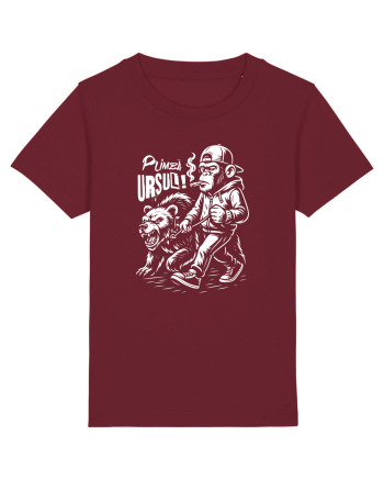 Plimbă ursul! - Atitudine urbană Burgundy