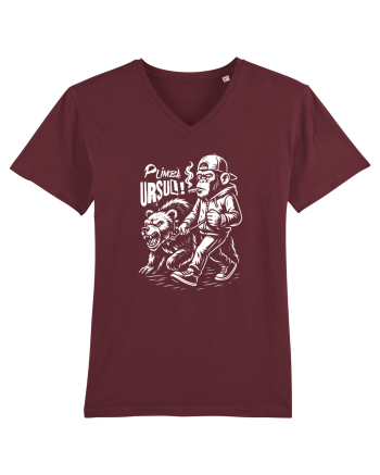 Plimbă ursul! - Atitudine urbană Burgundy