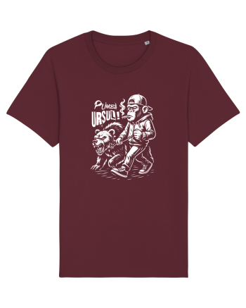 Plimbă ursul! - Atitudine urbană Burgundy
