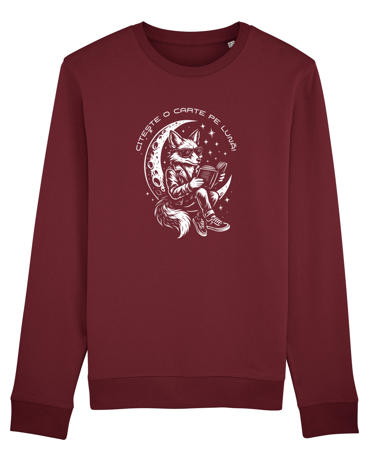 Bluză mânecă lungă Unisex Rise Burgundy