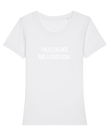 Silence and a good book White