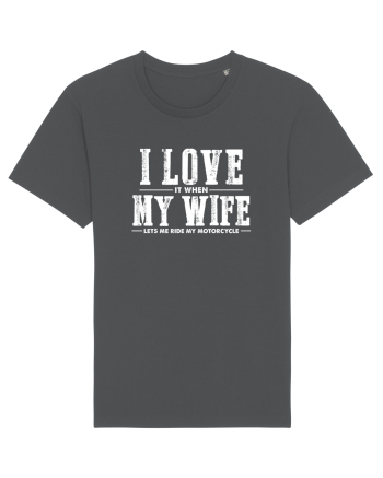 Love my motorcycle Anthracite