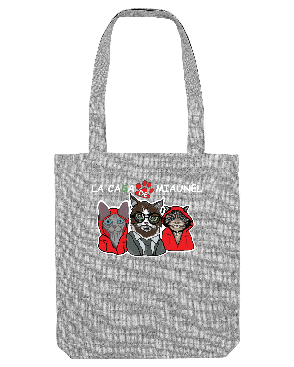 Sacoșă textilă Heather Grey
