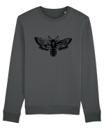 Death Moth Bluză mânecă lungă Unisex Rise
