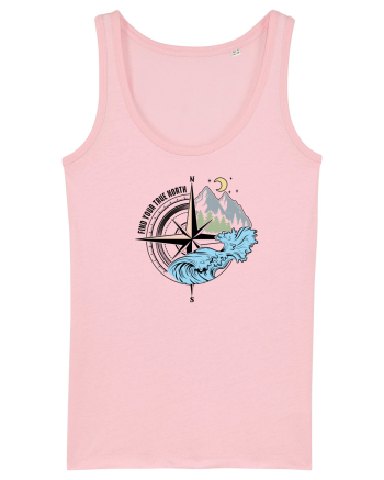 Find your true north Cotton Pink