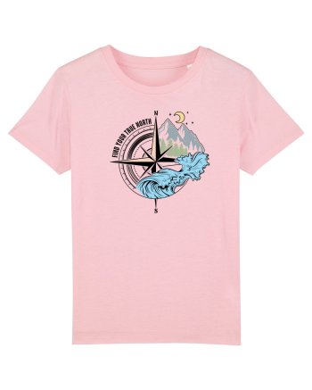 Find your true north Cotton Pink
