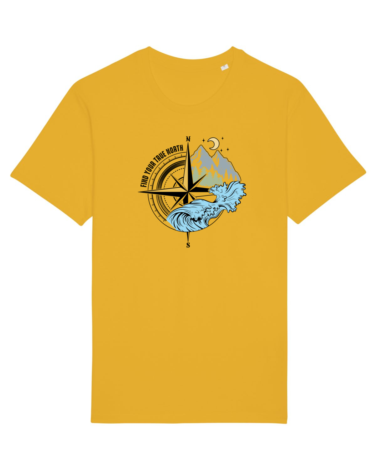 Tricou mânecă scurtă Unisex Rocker Spectra Yellow