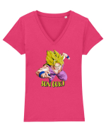 Son Goku Tricou mânecă scurtă guler V Damă Evoker