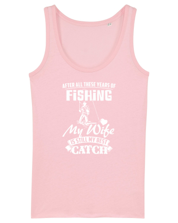 My Wife is my Best Catch Cotton Pink