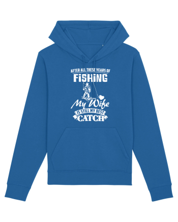 My Wife is my Best Catch Royal Blue