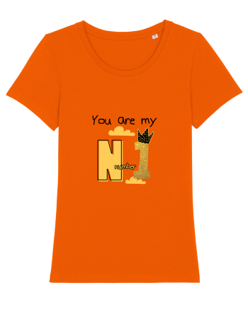 You are my number 1 Bright Orange