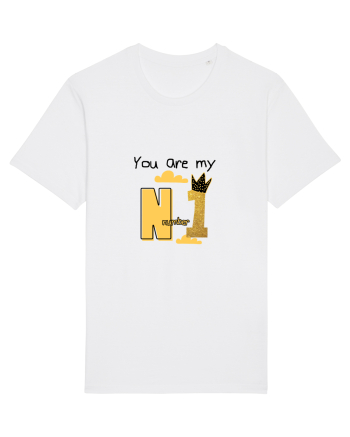You are my number 1 White