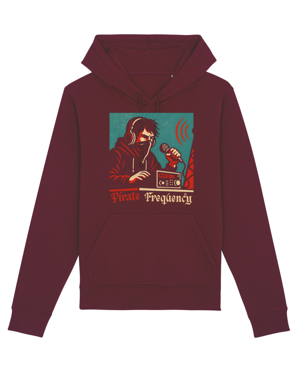 Hanorac Unisex Drummer Burgundy