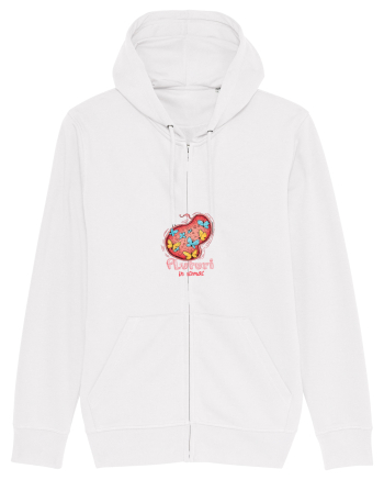FLUTURI IN STOMAC - INDRAGOSTITI - VALENTINE`S - DRAGOBETE White
