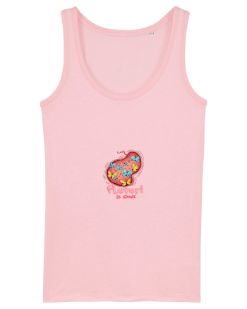 FLUTURI IN STOMAC - INDRAGOSTITI - VALENTINE`S - DRAGOBETE Cotton Pink