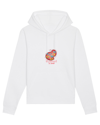 FLUTURI IN STOMAC - INDRAGOSTITI - VALENTINE`S - DRAGOBETE White