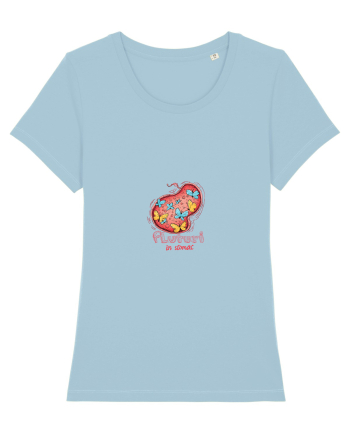 FLUTURI IN STOMAC - INDRAGOSTITI - VALENTINE`S - DRAGOBETE Sky Blue