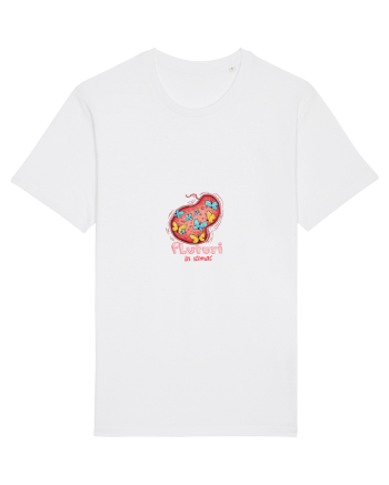 FLUTURI IN STOMAC - INDRAGOSTITI - VALENTINE`S - DRAGOBETE White