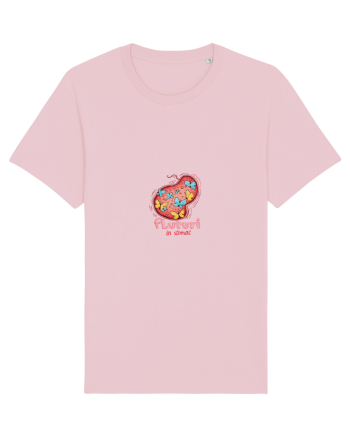 FLUTURI IN STOMAC - INDRAGOSTITI - VALENTINE`S - DRAGOBETE Cotton Pink