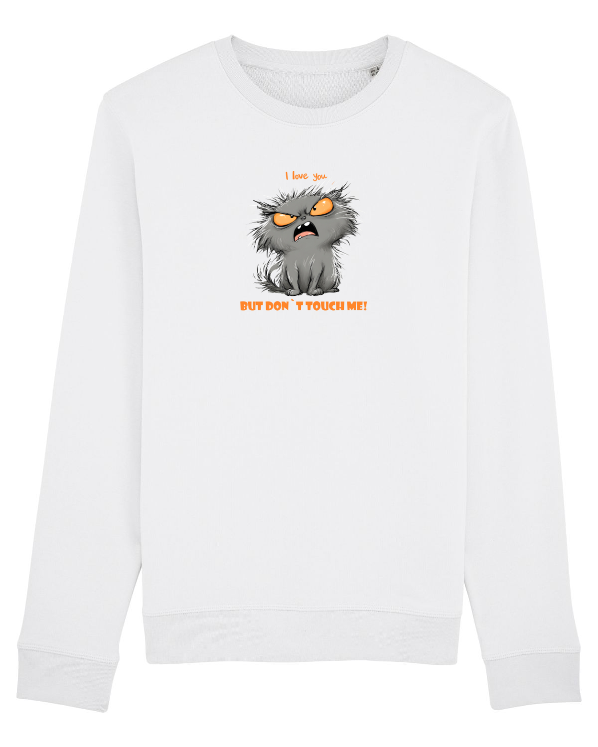 Bluză mânecă lungă Unisex Rise White