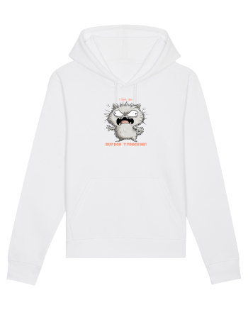 I LOVE YOU BUT DON`T TOUCH ME  - VALENTINE`S - DRAGOBETE  2 White