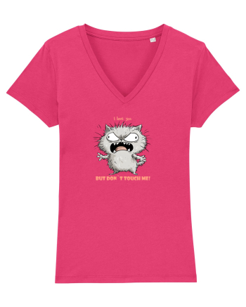 I LOVE YOU BUT DON`T TOUCH ME  - VALENTINE`S - DRAGOBETE  2 Raspberry