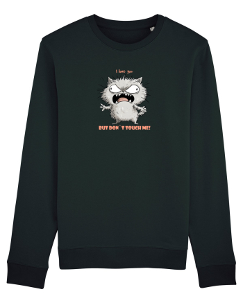I LOVE YOU BUT DON`T TOUCH ME  - VALENTINE`S - DRAGOBETE  2 Black
