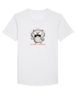 I LOVE YOU BUT DON`T TOUCH ME  - VALENTINE`S - DRAGOBETE  2 Tricou mânecă scurtă guler larg Bărbat Skater