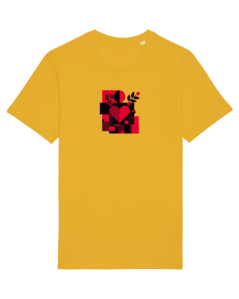 IUBIRE - INIMA - ABSTRACT  - GEOMETRIC - FLORAL Spectra Yellow