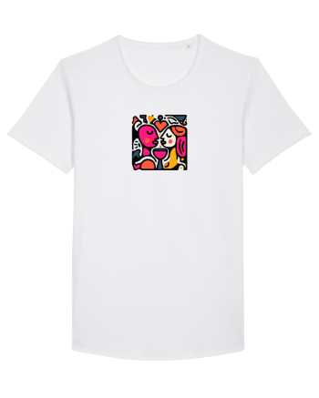 IUBIRE - INIMA - CUPLU  - GEOMETRIC - CUBIST White
