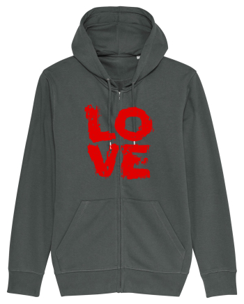 IUBIRE -LOVE - CUPLU  -GRAFFITI  Anthracite