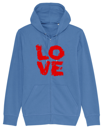 IUBIRE -LOVE - CUPLU  -GRAFFITI  Bright Blue
