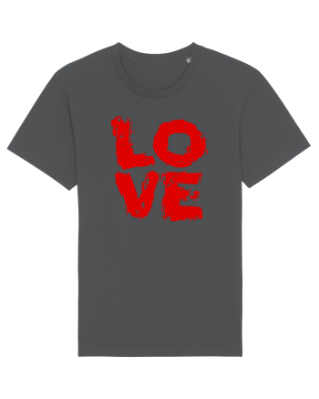 IUBIRE -LOVE - CUPLU  -GRAFFITI  Anthracite