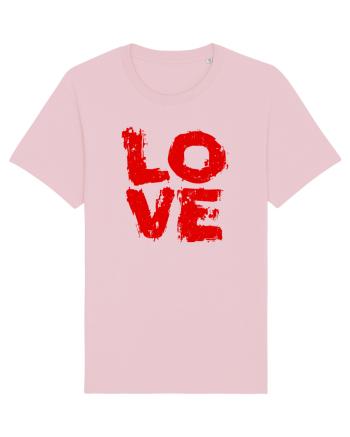 IUBIRE -LOVE - CUPLU  -GRAFFITI  Cotton Pink
