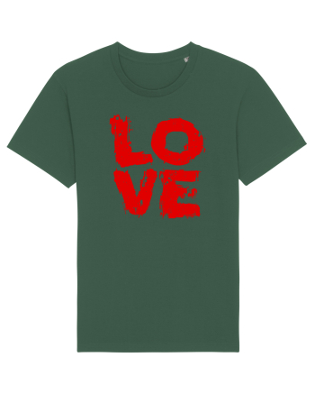 IUBIRE -LOVE - CUPLU  -GRAFFITI  Bottle Green