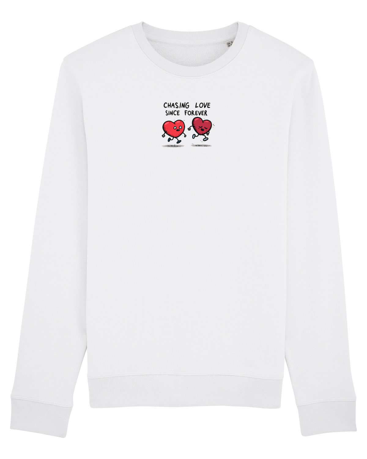 Bluză mânecă lungă Unisex Rise White
