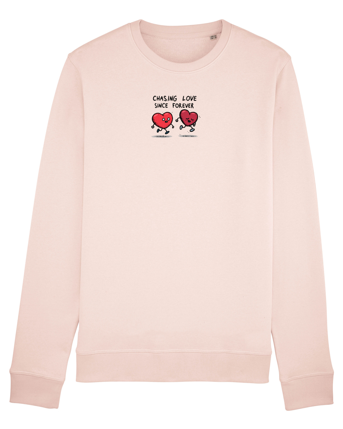 Bluză mânecă lungă Unisex Rise Candy Pink