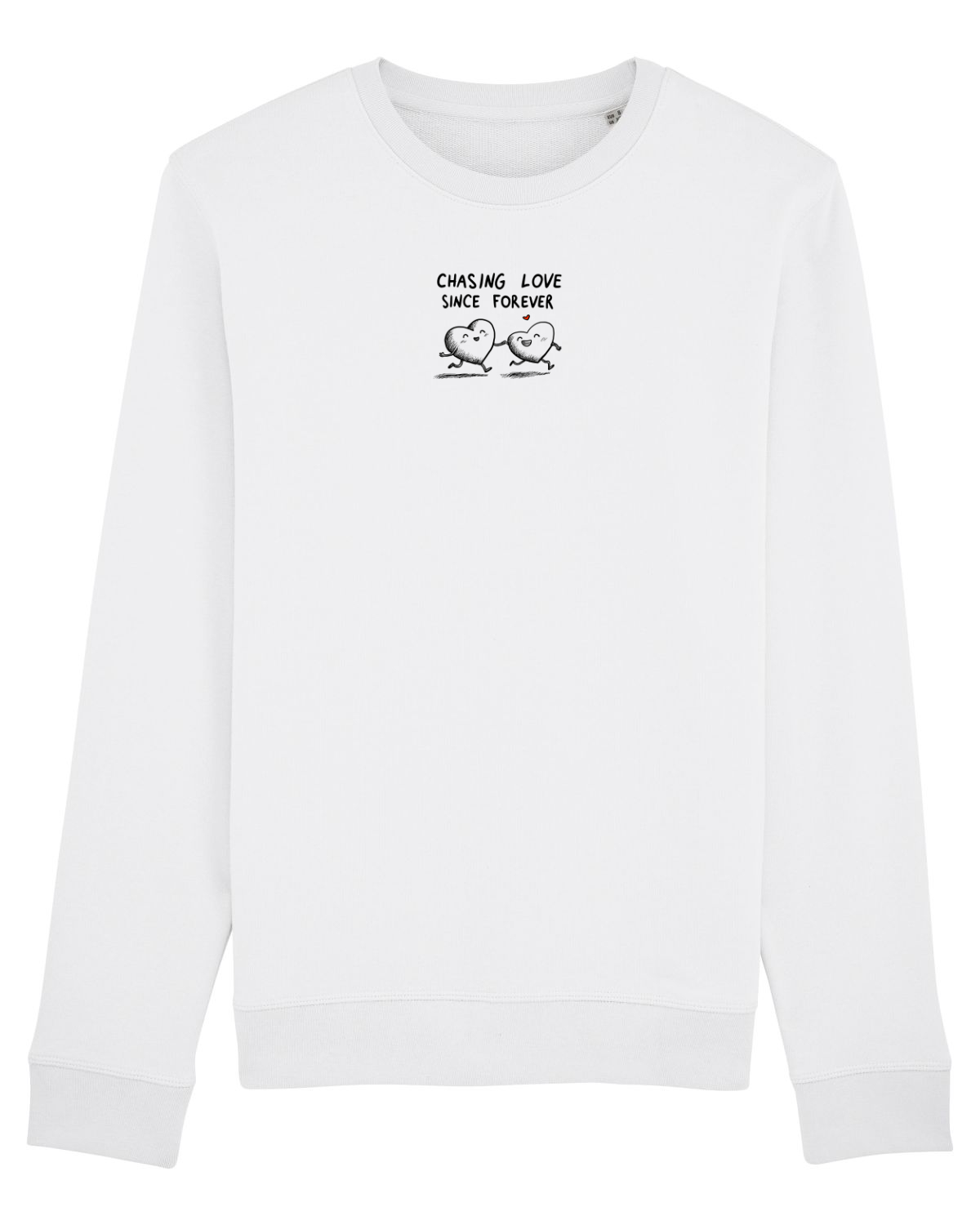 Bluză mânecă lungă Unisex Rise White